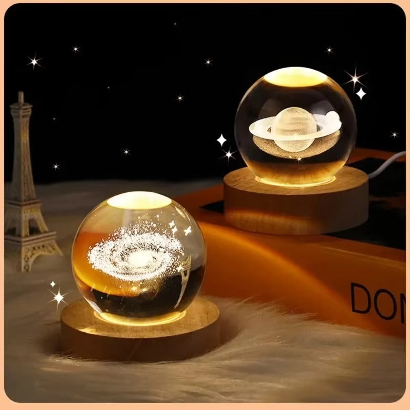 3D Crystal Ball Lamp