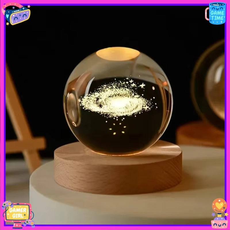 3D Crystal Ball Lamp